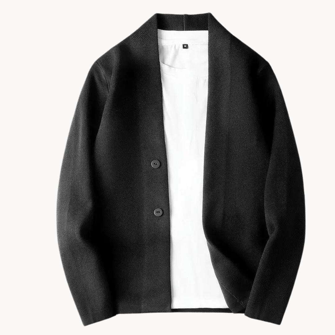 Aureliano - Casual Knitted Wool Cardigan