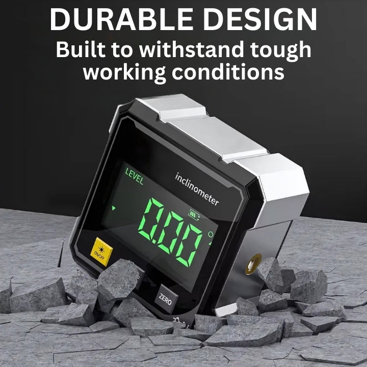 AngleMaster - Digital Magnetic Silk Laser Inclinometer