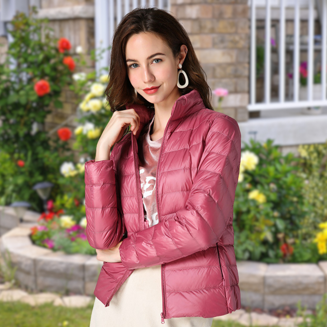 Isla - White Down Waterproof Jacket