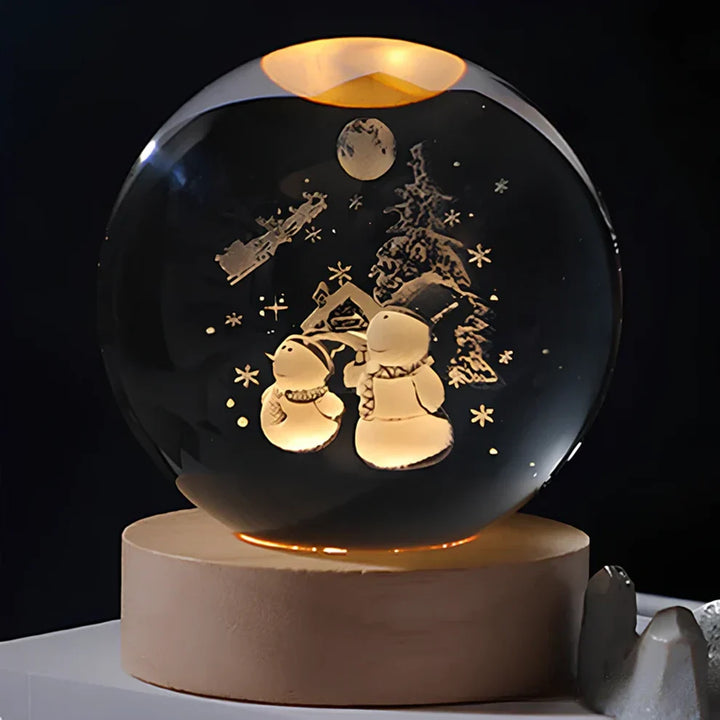 Glow Sphere – Luminous Crystal Ball Lamp