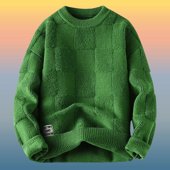 Vorian - Round Neck Knitted Sweater