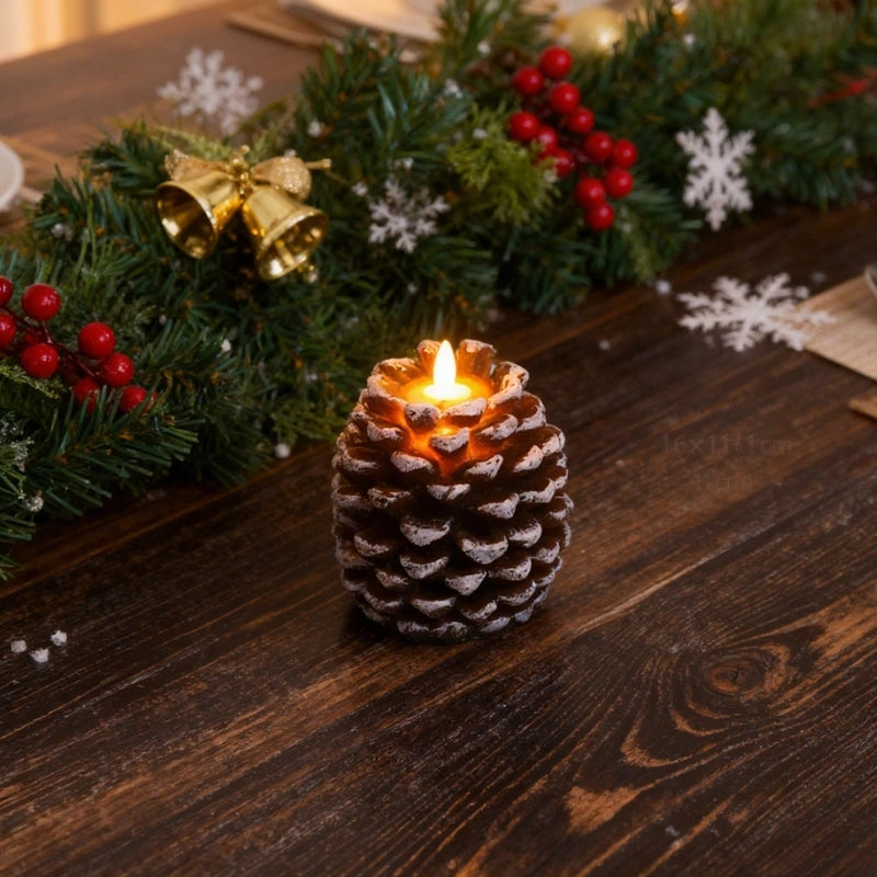 ForestFlame - Mood Pine Cone Flameless Candle