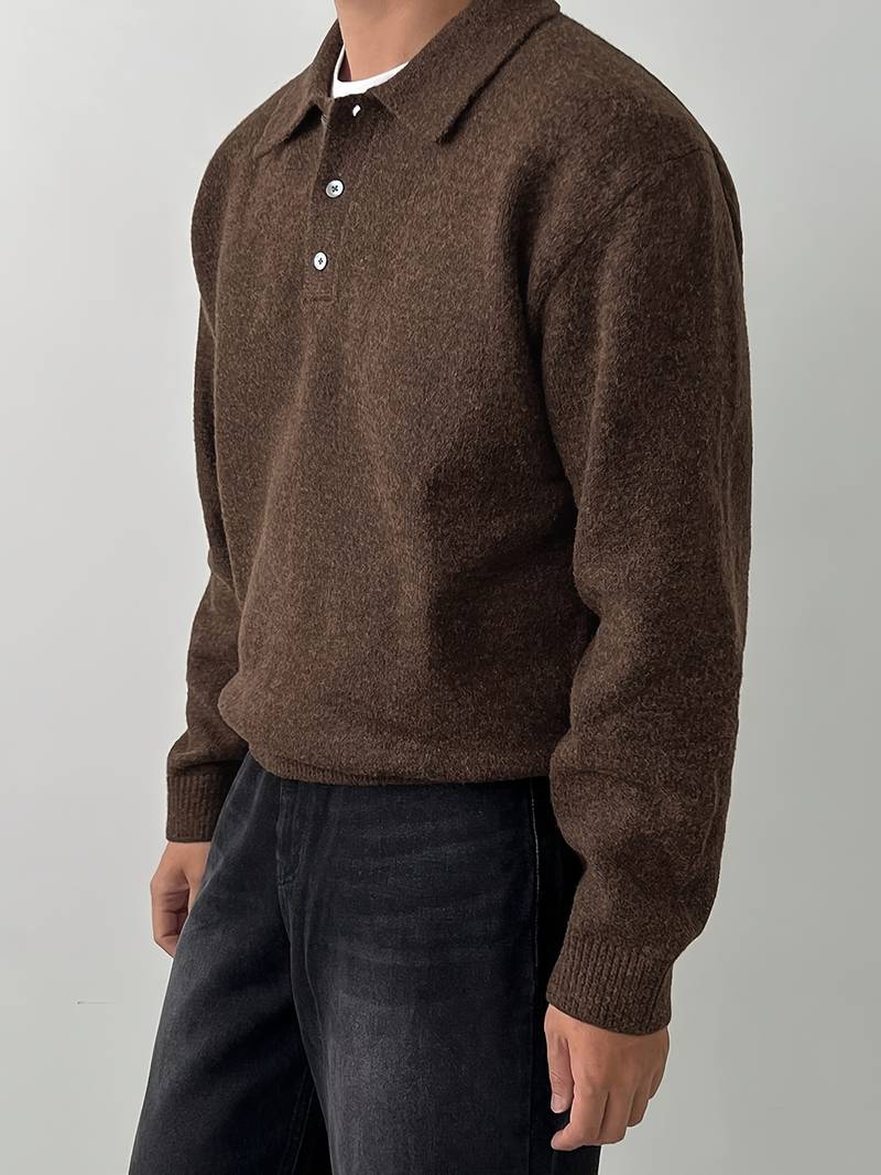 Eliran - Elegant Long Sleeve Turtleneck Knitted Top