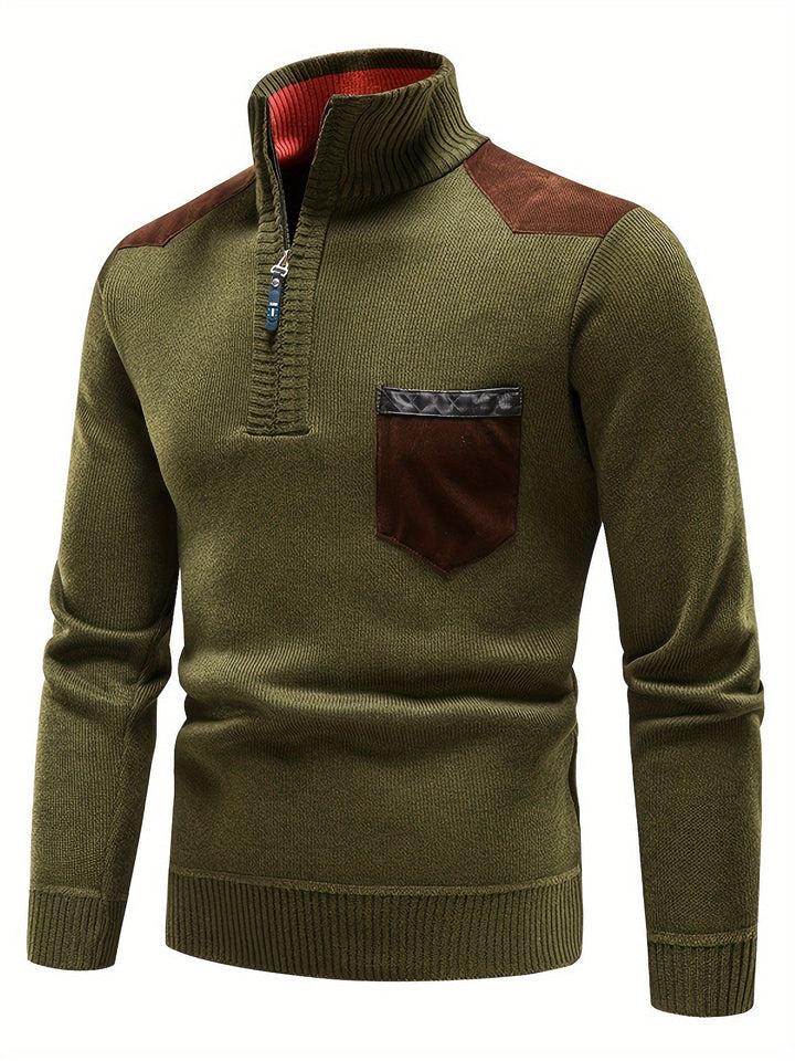 Gerdt - Casual Long Sleeve Knitted Sweater