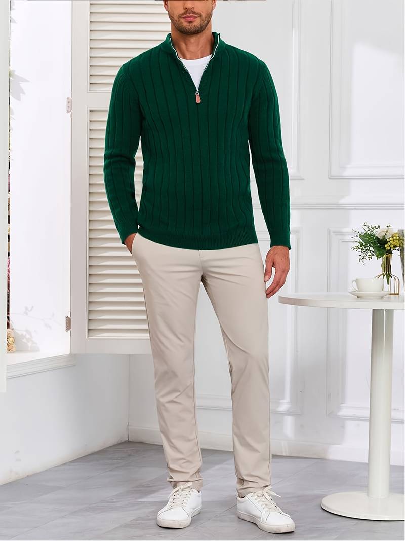 Yedidya - Casual Long Sleeve Knitted Sweater