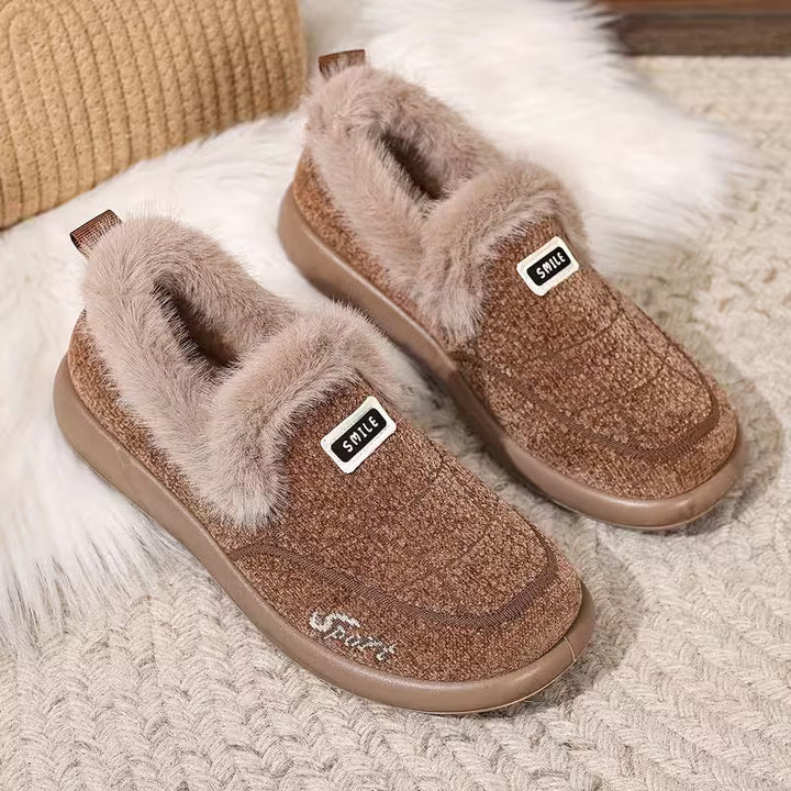 Nolani - Fashionable Faux Fur Winter Slippers