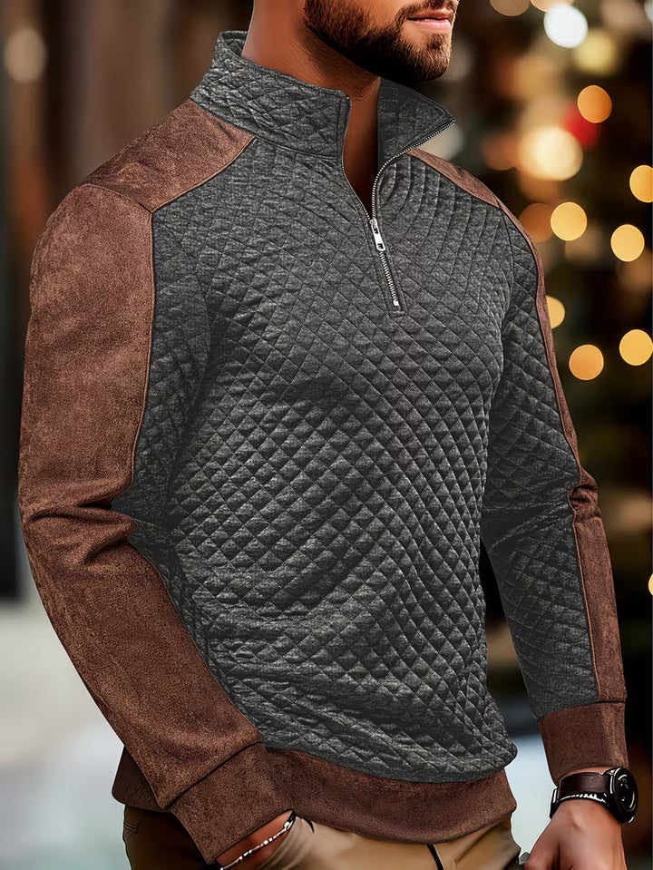 Gioele - Long Sleeve Zipper Shirt