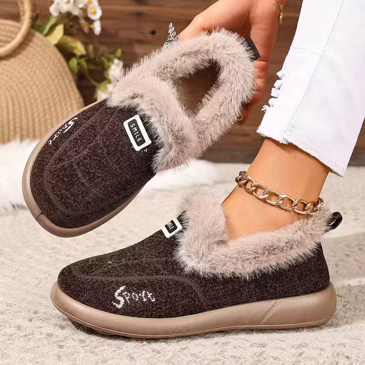 Nolani - Fashionable Faux Fur Winter Slippers