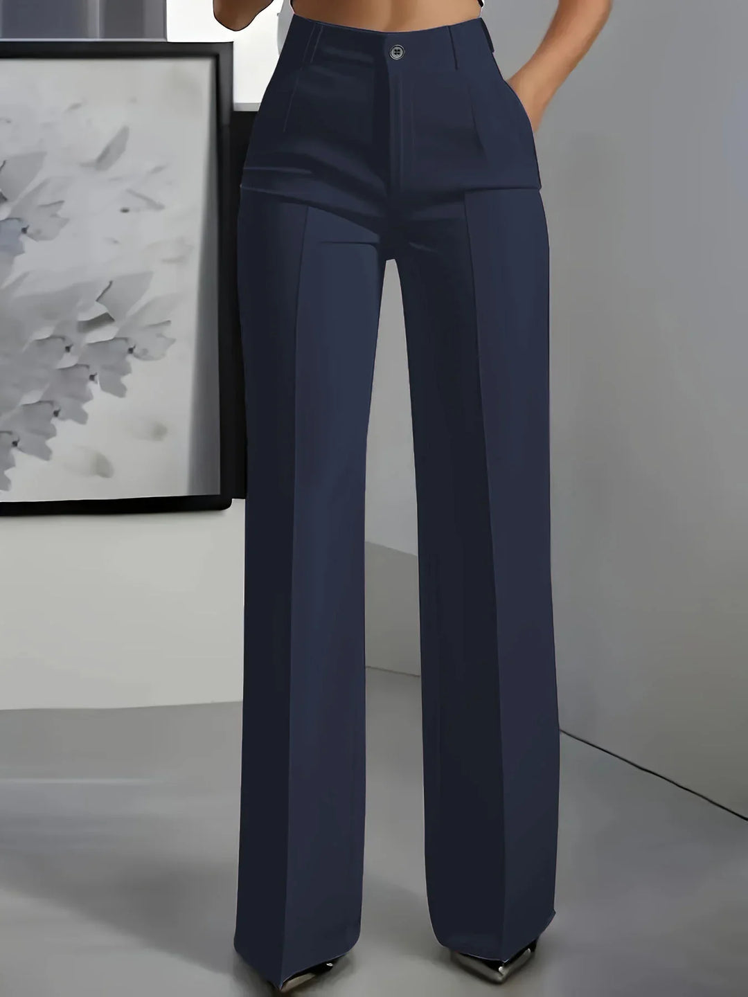 Hodit - Stylish Stretch High Waisted Trouser