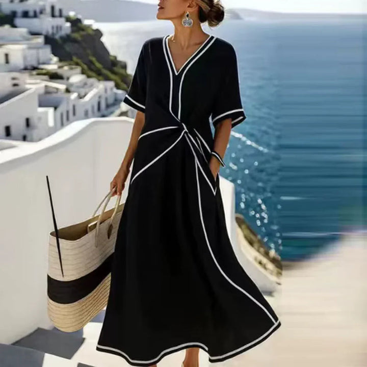 Rimgaile - Elegant Dress With a Flattering Waist