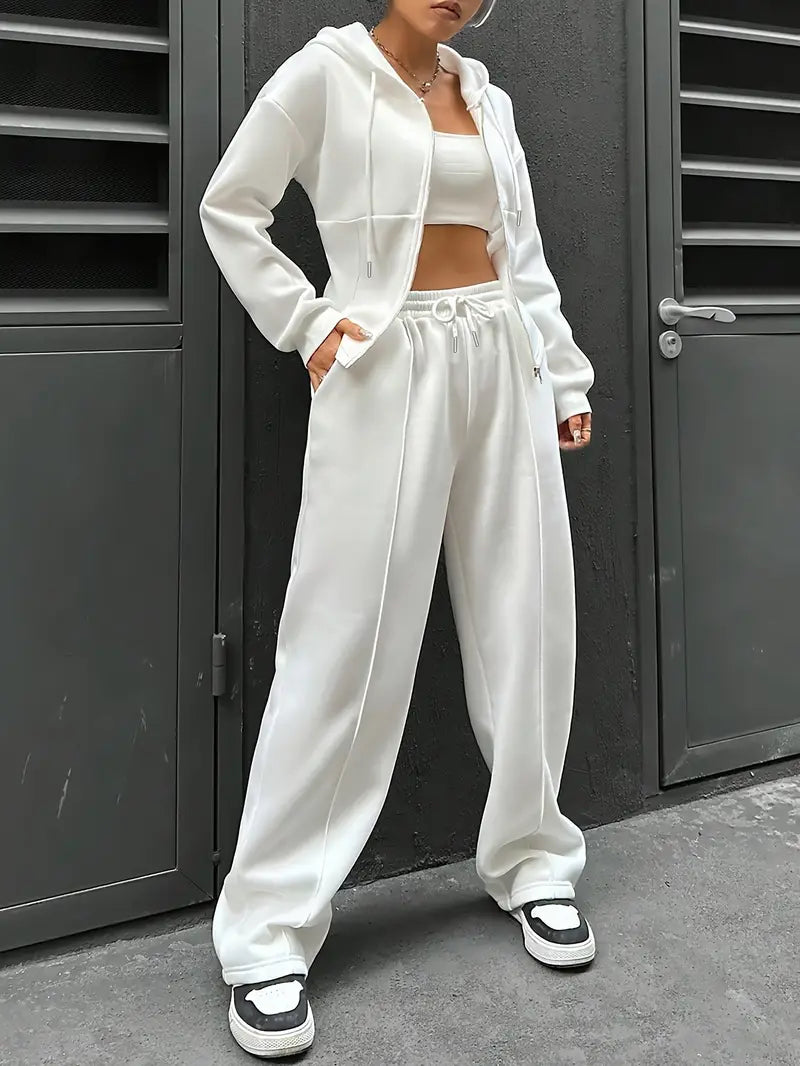 Nanci - Casual Long Sleeve Two Piece Set