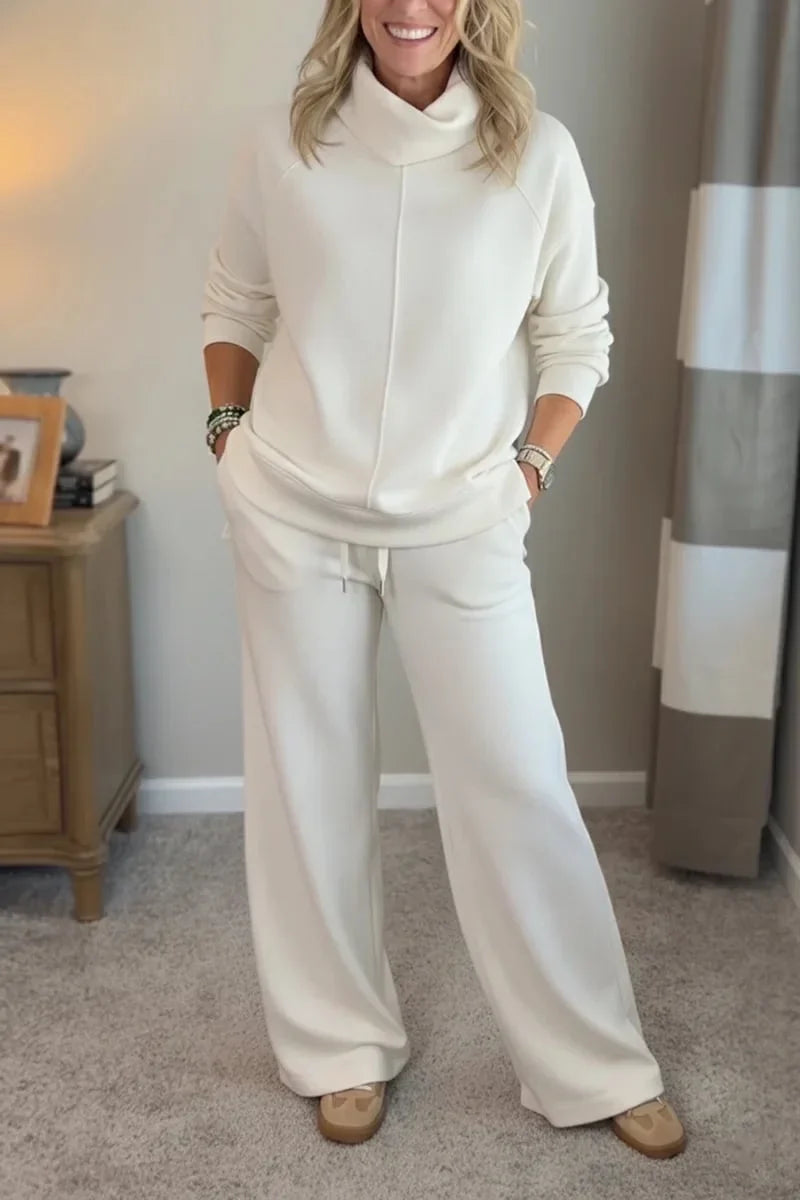 Faiella - Comfortable Knitted Two Piece Set