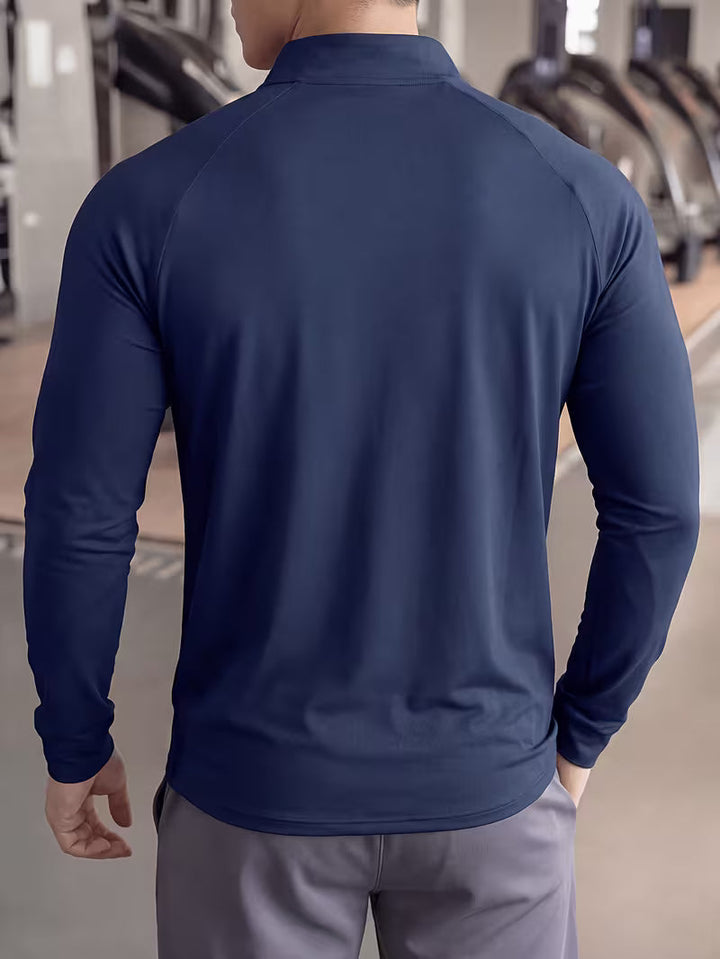 Zerdan - Half Zip Long Sleeve Sweatshirt