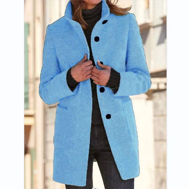 Zimfira - Long Sleeve Windbreaker Coat