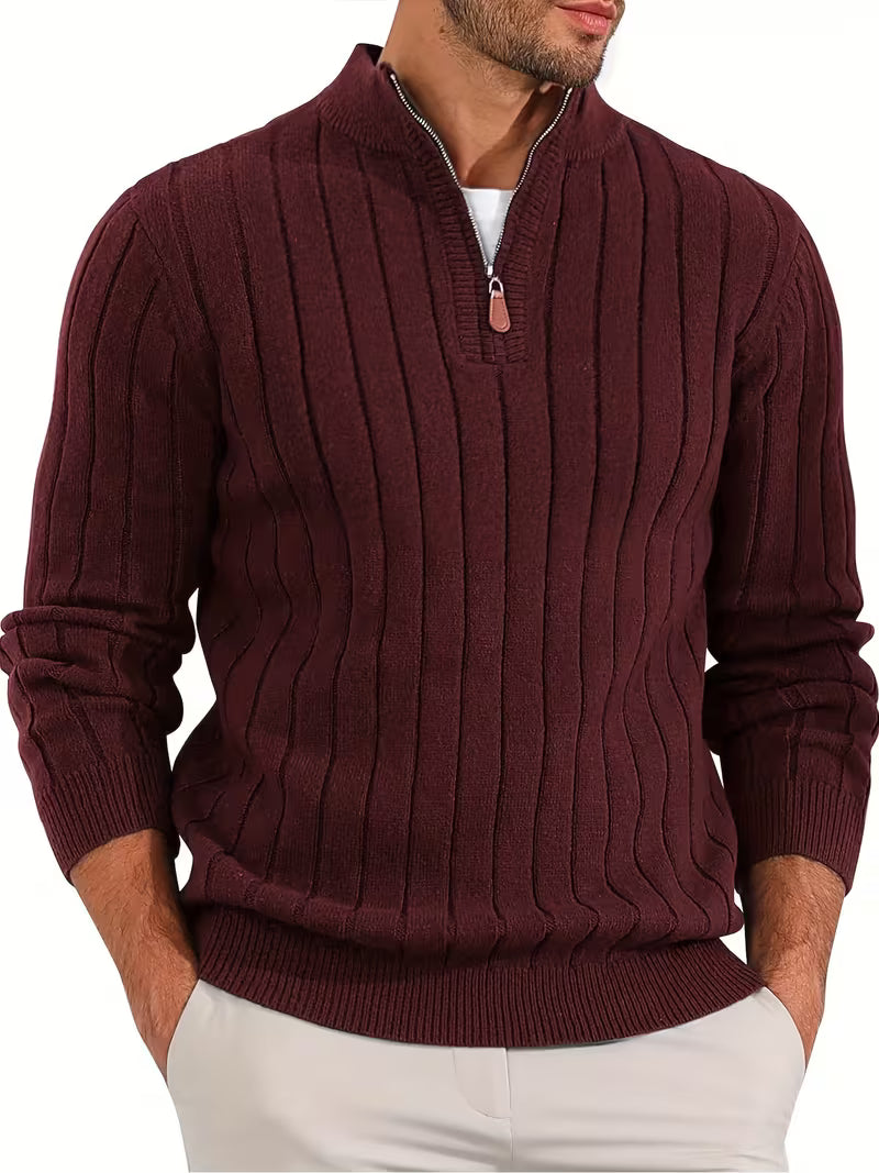 Yedidya - Casual Long Sleeve Knitted Sweater