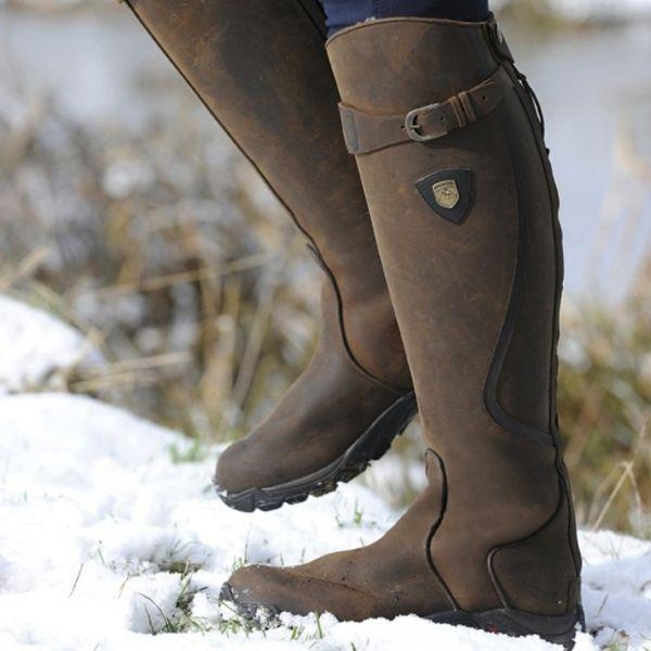 Tharika - Waterproof Leather Riding Boot
