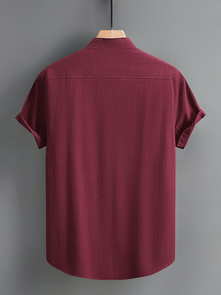 Tejada - Casual Cotton Shirt With Pocket