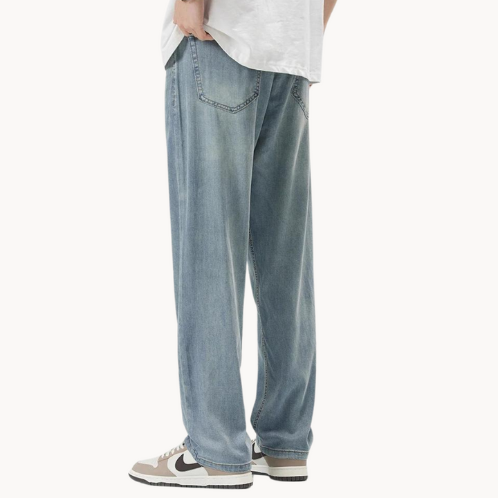 Teofilo - Stylish Wide Leg Pant