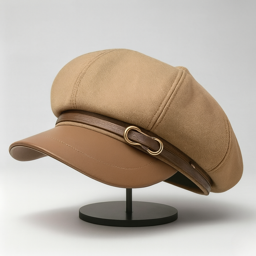 Naurine - Casual Wool Beret Hat