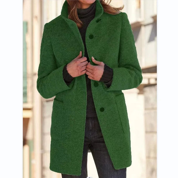 Zimfira - Long Sleeve Windbreaker Coat