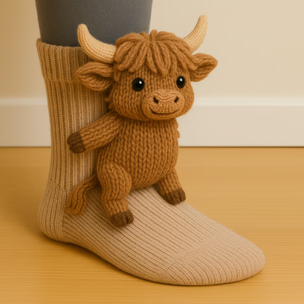 CuteStep - Knitted Animal Socks