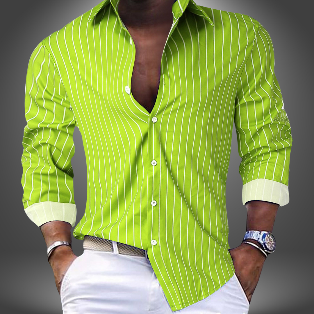 Asensio - Stylish Long Sleeve Shirt