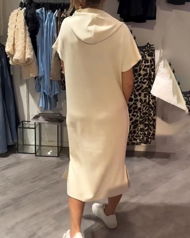 Nadia - Elegant Dress With Hood