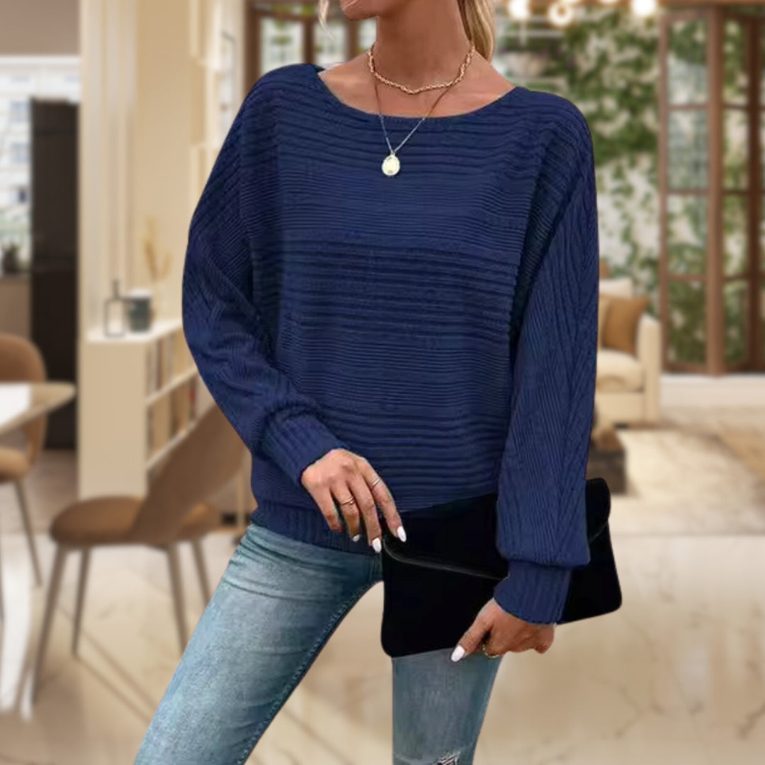 Solana - Textured Sweater