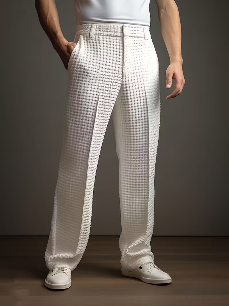 Tommen - Lightweight Structured Pants With Side Pocket