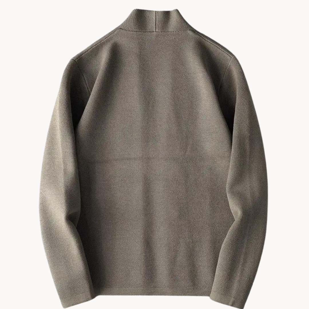 Aureliano - Casual Knitted Wool Cardigan