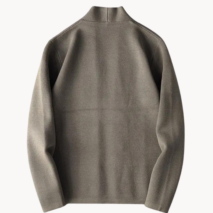 Aureliano - Casual Knitted Wool Cardigan