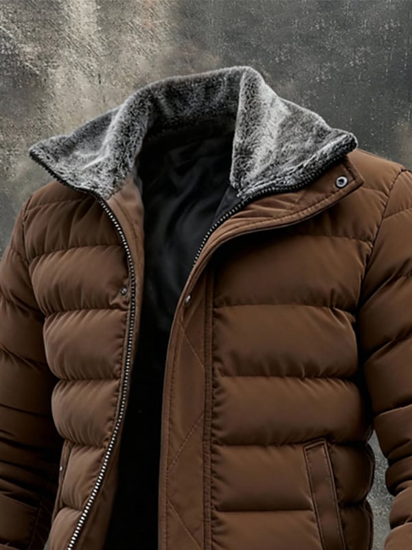 Alphonse - Elegant Outdoor Jacket With Zipper