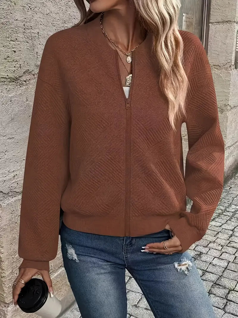 Juanita - Spring Jacket with Zipper