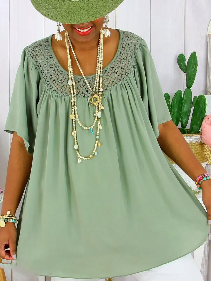 Silvana - Summer Cloth With Short Sleeve