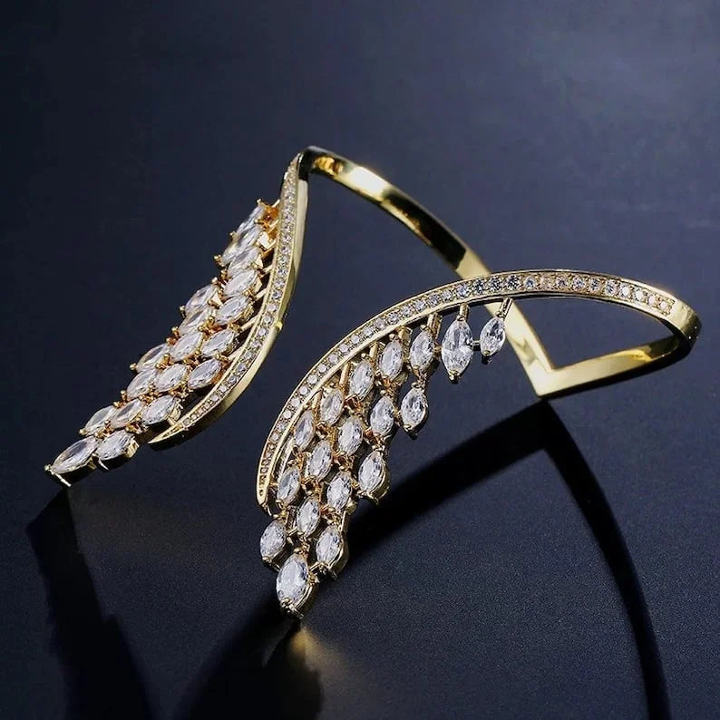 Evita - Angel Wings Bracelet and Ring