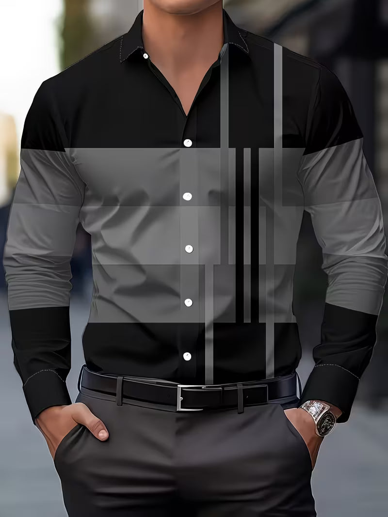 Mehmed - Casual Button-Up Shirt