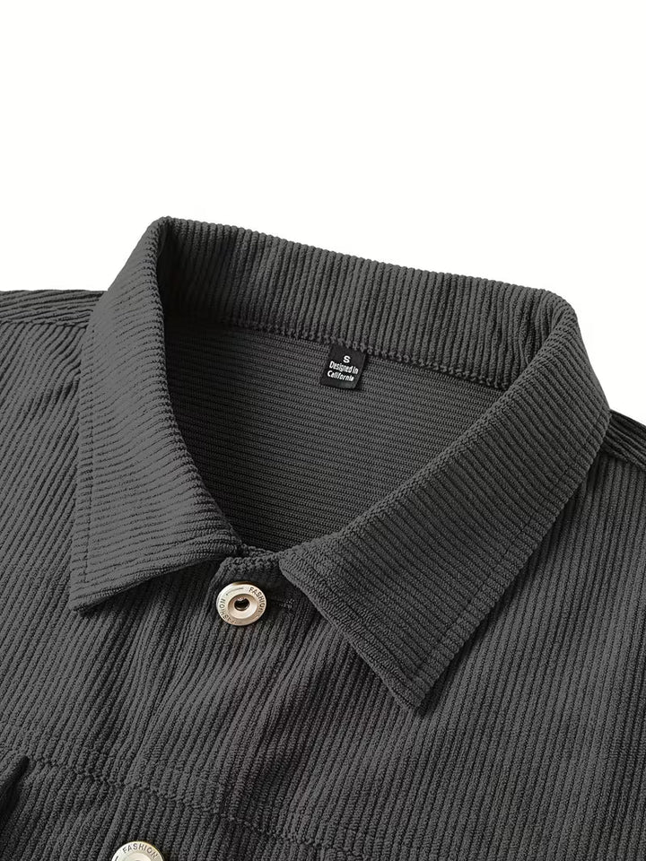Fluxgrid - Corduroy Jacket With Multiple Pockets