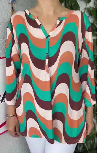 Nahikari - Comfortable Summer Tunic With Print