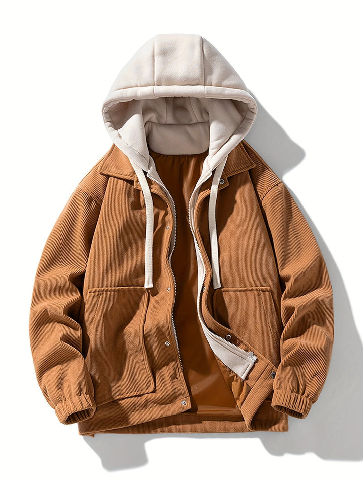 Jacques - Long Sleeve Jacket With Front Pocket