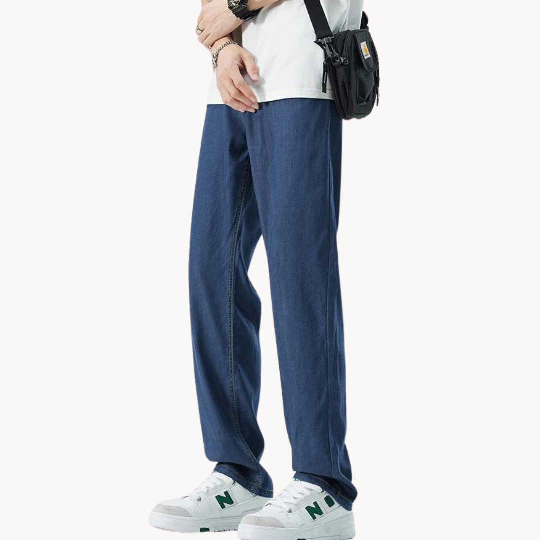 Teofilo - Stylish Wide Leg Pant