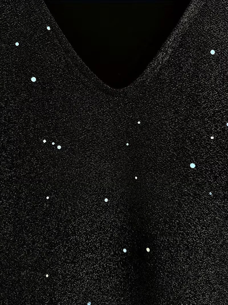 Eglantina - Midi Dress With Heavy Embroidery Beads