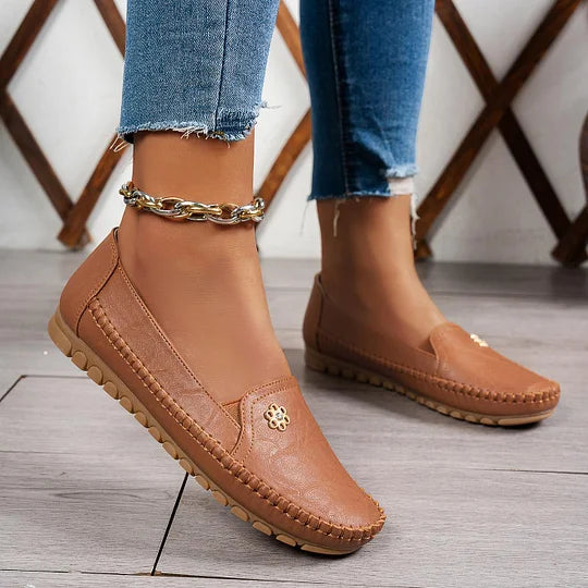Avigayil - Lightweight Orthopedic Leather Shoes