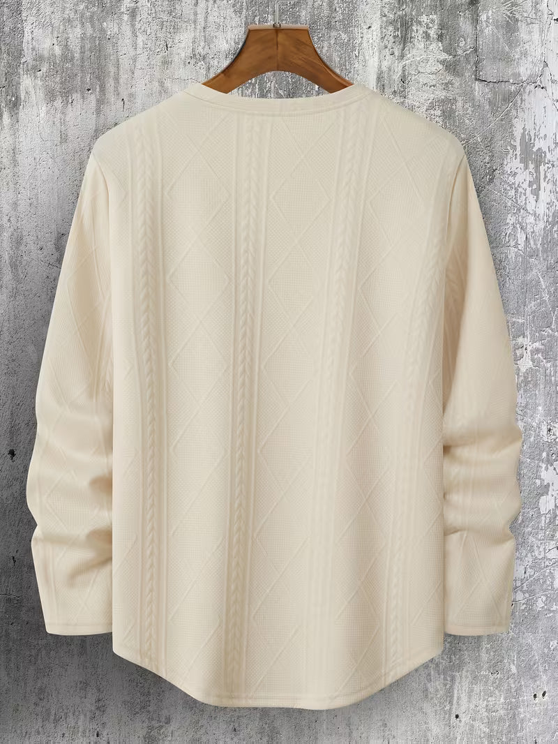 Pauleta - Casual Long Sleeve Crew Neck Sweatshirt