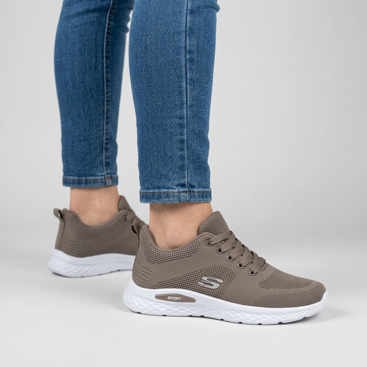 Sabrilda - Comfortable Lace Up Sneaker