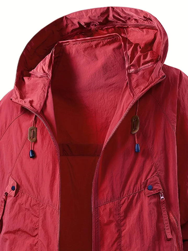 Vrenda - Long Sleeve Hooded Jacket With Pocket