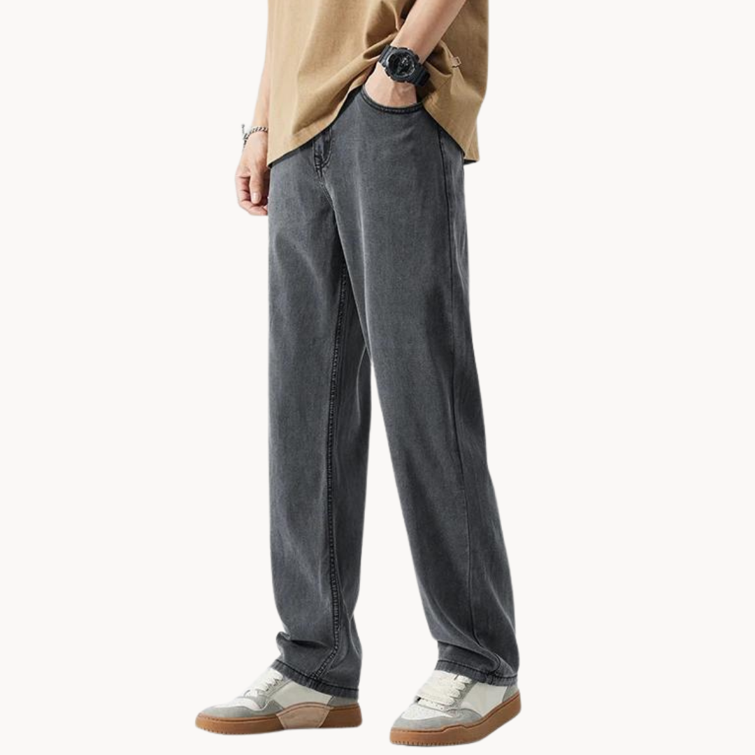 Teofilo - Stylish Wide Leg Pant
