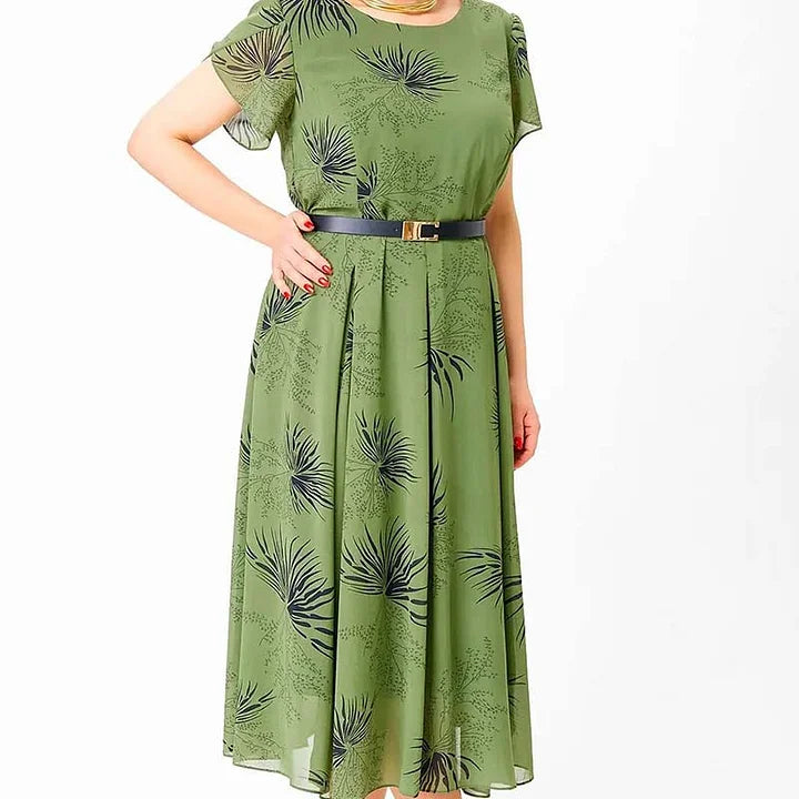 Basma - Fashionable Chiffon Dress