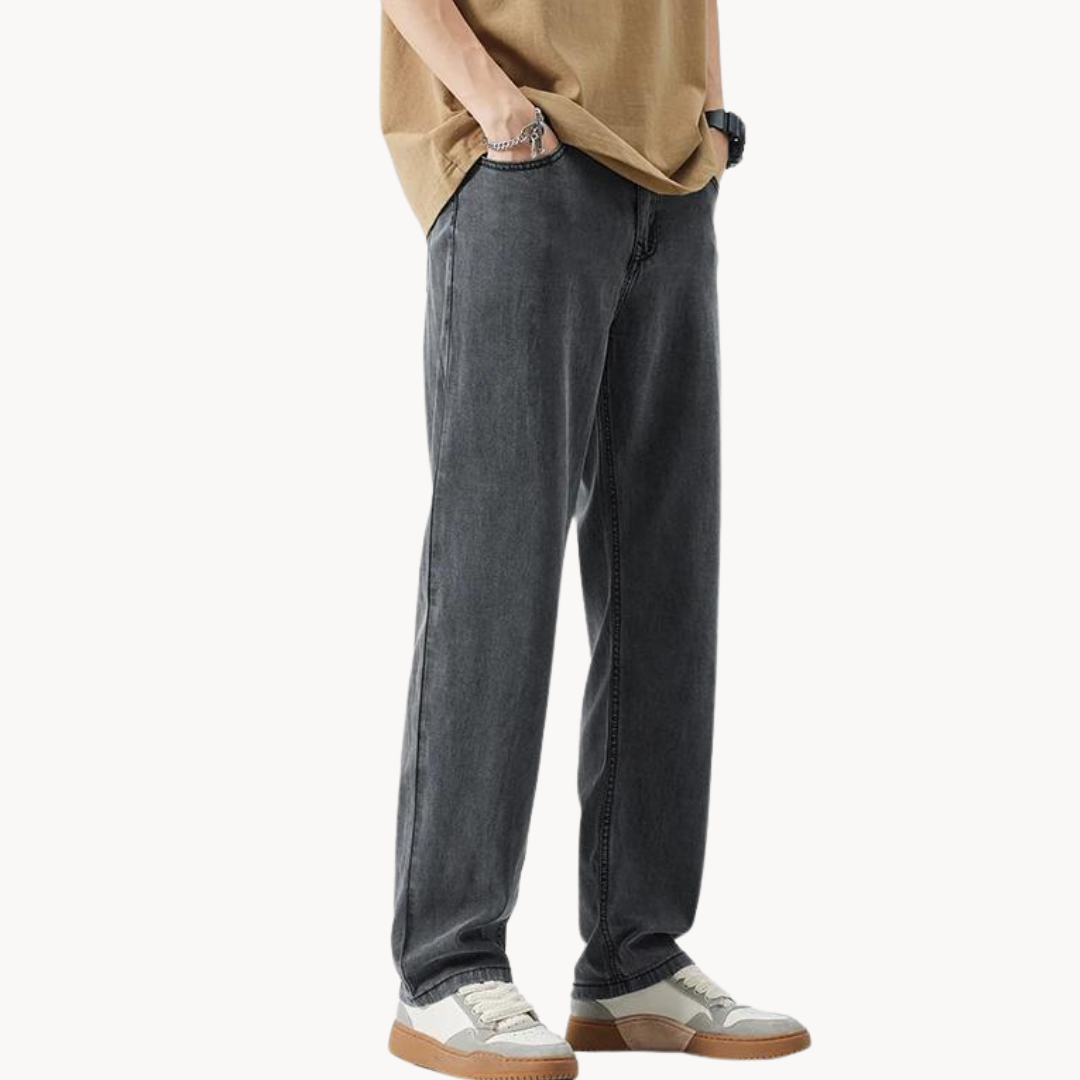 Teofilo - Stylish Wide Leg Pant