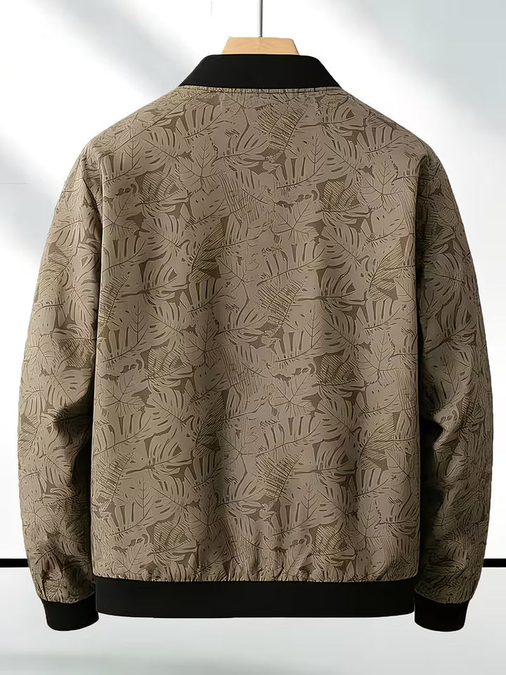 Dagan - Casual Long Sleeve Sports Jacket With Zipper