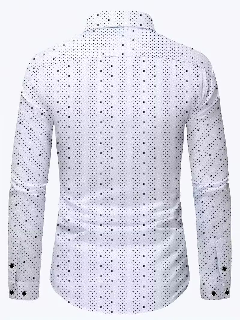 Spyros - Long Sleeve Shirt With Button Front
